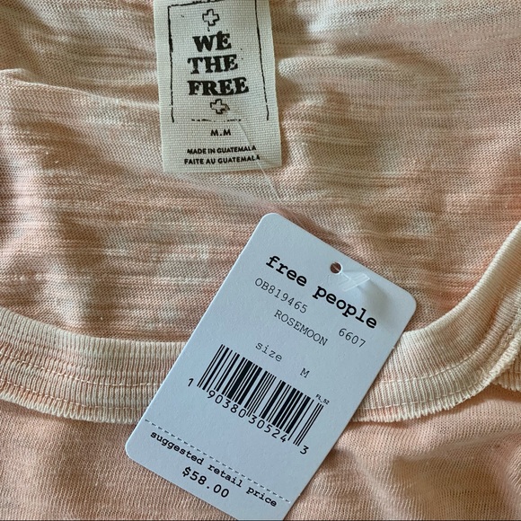 Free People Rosemoon Cold-Shoulder Tee NWT - Picture 5 of 6